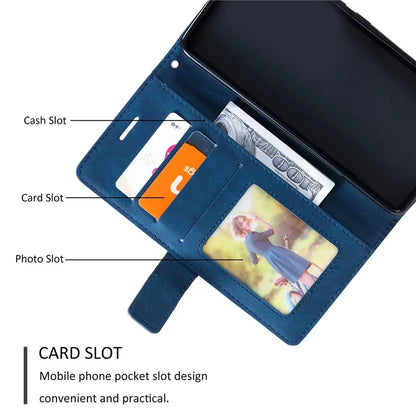 Flip Magnetic Leather Cover For Motorola MOTO G53 G13 G23 4G G73 G53Y G53J 5G MotoG53 MotoG13 Coque Wallet Stand Phone Cases