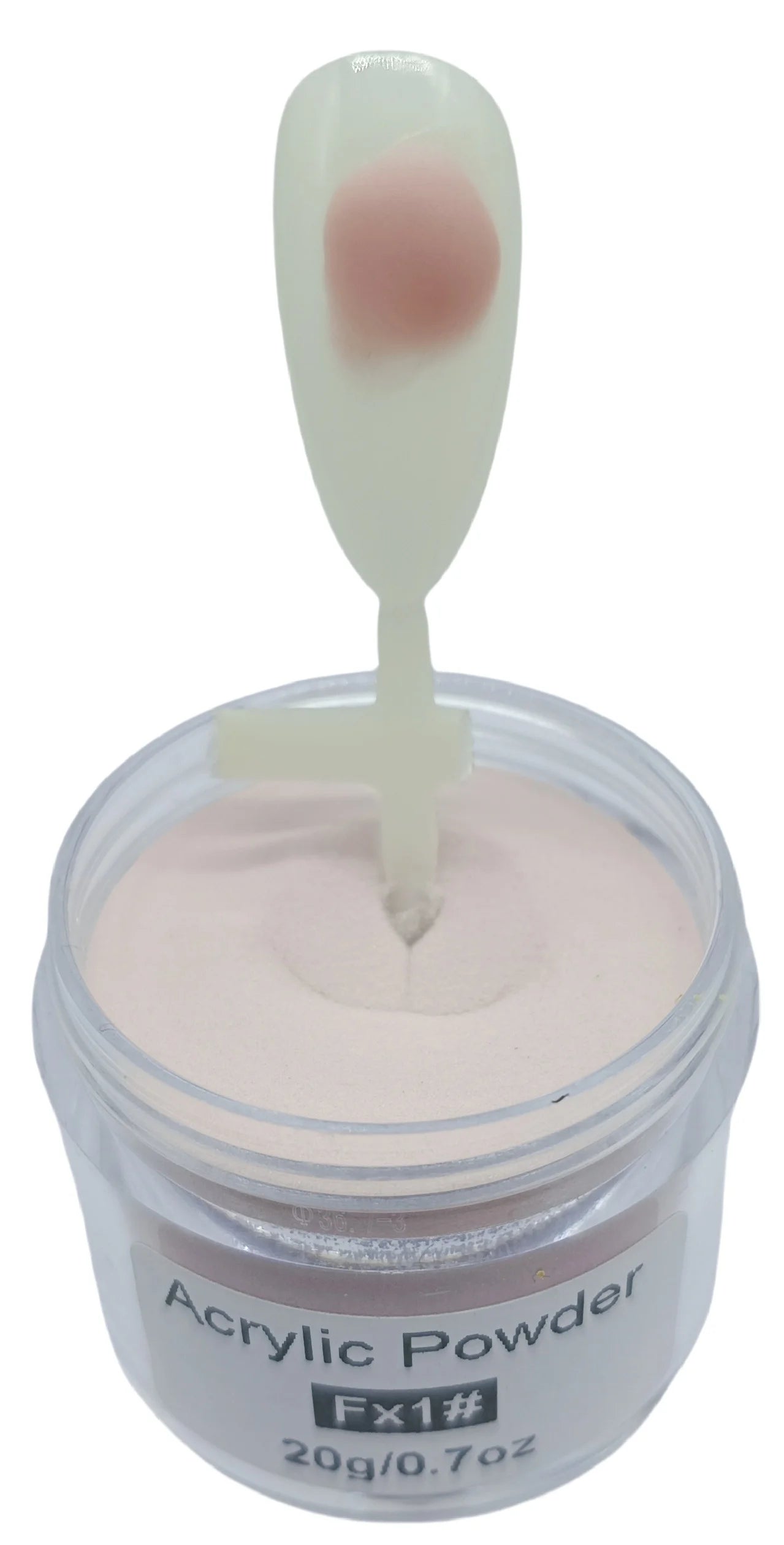 Acrylic Nail Powder Set: 4 Colors Clear Nude Pink White Acrylic Powder for Acrylic Nail Dipping Extension Carving
