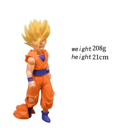 The Son Goku Super Saiyan Figure Anime Dragon Ball Goku DBZ Action Figure Model Gifts Collectible Figurines for Kids 18cm