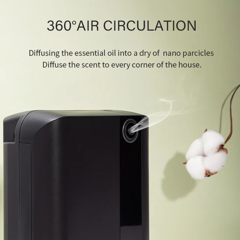 1500m³ Bluetooth Diffuser Electric Smell for Home Perfume Essential Oils Air Freshener 500ML Capacity HVAC Fragrance Flavoring