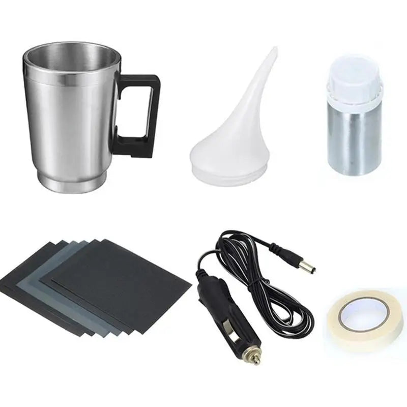 Car Headlight Polish Restoration Kit Polisher Polymer Liquid Polishing Repair Light Kit Car Car Scratch Repair Kits Headlig D4N2