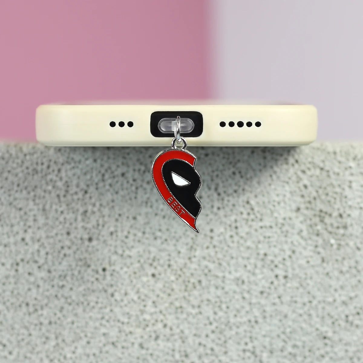 Mobile Phone Dust Plug Pendant Accessories Decorations For Iphone For Samsung For Xiaomi Deadpool Wolverine Cospay Best Friends