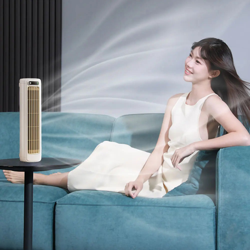 2000/1200mAh Portable Fan Electric Fan Air Conditioner Fan Quiet Wall Mount Desk Fan Tower Fan 3 Speed Rechargeable for Home