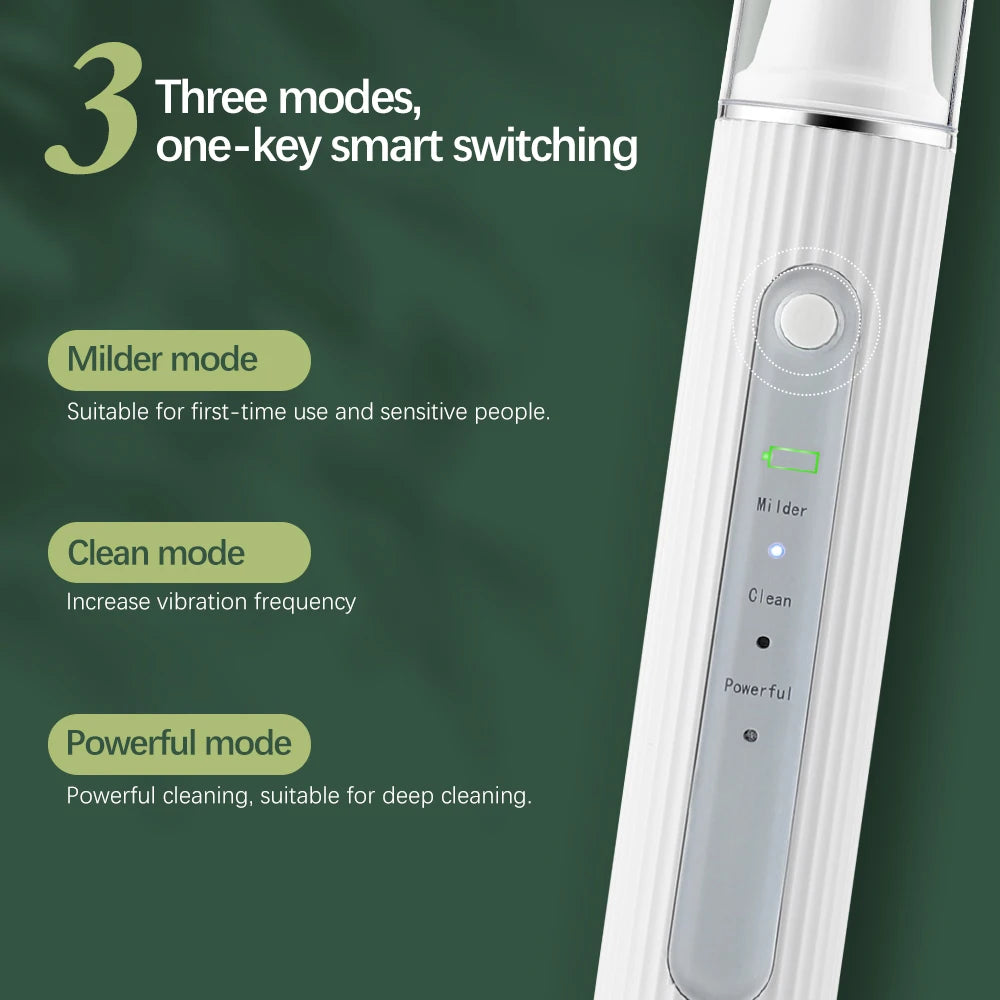 Portable Oral Irrigator Ultrasonic Calculus Remover Electric Teeth Whitening Dental Scaler Plaque Stains Tartar Home Oral Care