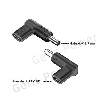 100W USB Type C PD Laptop Power Bank to Laptop Charger Converter for Asus Lenovo Hp Dell Samsung Dc Power Adapter Connector