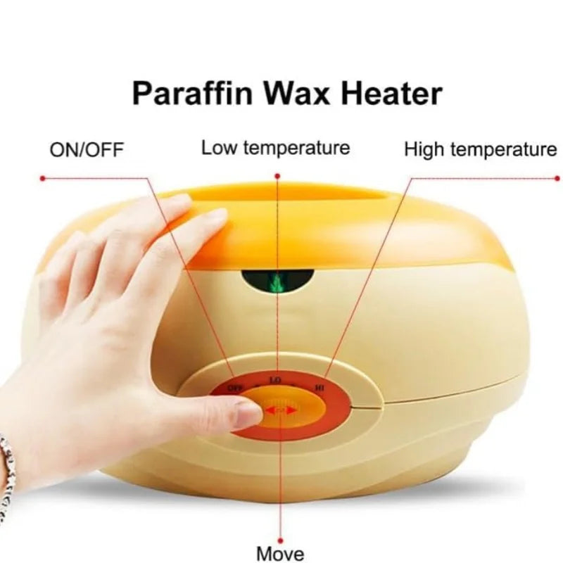 Epilator Hand Feet Paraffin Therapy Bath Wax Warmer Pot Heater  Salon Spa Equipment Hair Removal Moisturize and Soothe Dry Skin