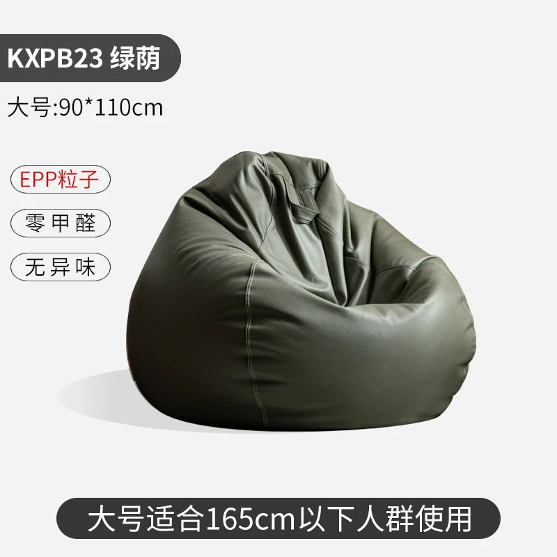 Modern Black Lazy Bean Bag Sofa Designer Nordic Cheap Lounges Lazy Bean Bag Sofa Individual Divano Soggiorno Home Furniture