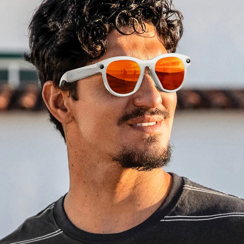 4K 200W Camera AI Glasses Color-Changing Smart Translation Glasses Photo Video Recording Waterproof Call Smart Sunglasses