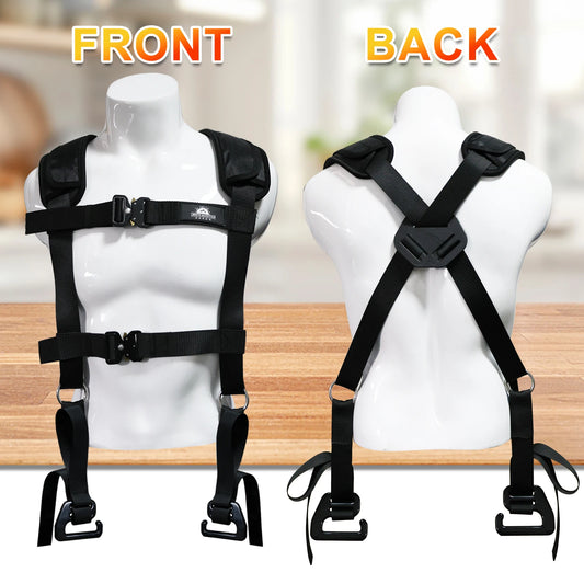Heavy-Duty Squat Harness Vest for Resistance Bands Adjustable Weighted Training Strap for Full Body Workouts fitness equipment Merit Sell