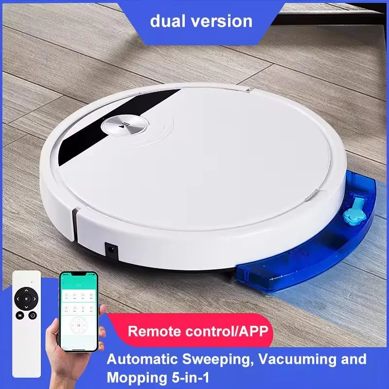 New App Control Vacuum Sweeper Home Large Robotic Wet And Dry Sweep Mop Floor Smart Robot Vaccum Cleaner 2800Pa Suction