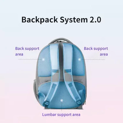 PETKIT Gen.2 Dog Cat Strap Backpack Pet Strap Upgraded Ventilation System, Removable Design