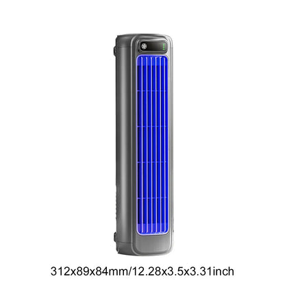 2000/1200mAh Portable Fan Electric Fan Air Conditioner Fan Quiet Wall Mount Desk Fan Tower Fan 3 Speed Rechargeable for Home