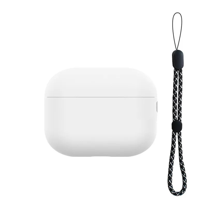 For AirPods Pro 3 2025 Case Silicone Protector for airpods Pro Front LED Visible Pro 2 Case cover with Lanyard for airpods pro 2 - Merit Sell