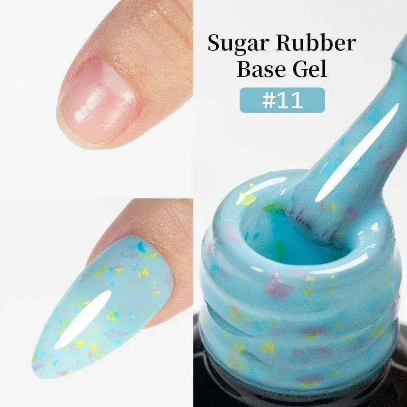 AWStorG 15ML Fiber Builder Nail Gel In A Bottle UV Semi Permanent Clear Pink Nail Strengthener Extension Construction Gel