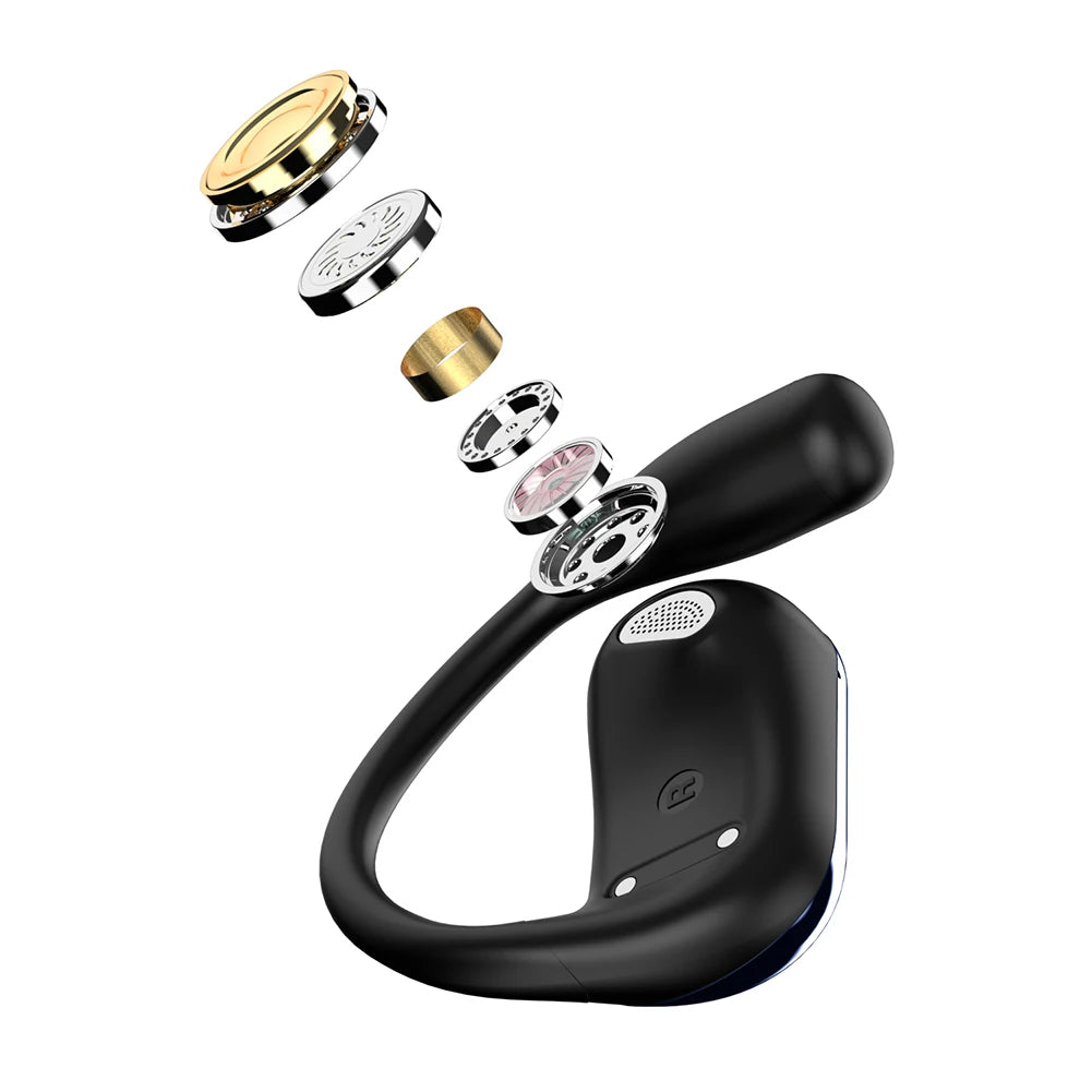 AI Language Translation Earbuds 144 Languages Bluetooth-Compatible 5.4 Translation Earphones for Travel Business Learning