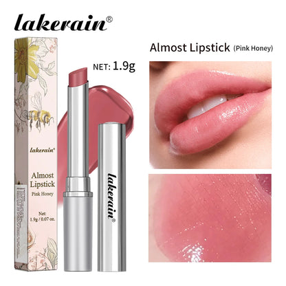 Colorless Pink Honey Lip Balm Lipstick Long-lasting Hygienic Moisturizing Lip Gloss Plumper Nourish Makeup Lip Care Cosmetics