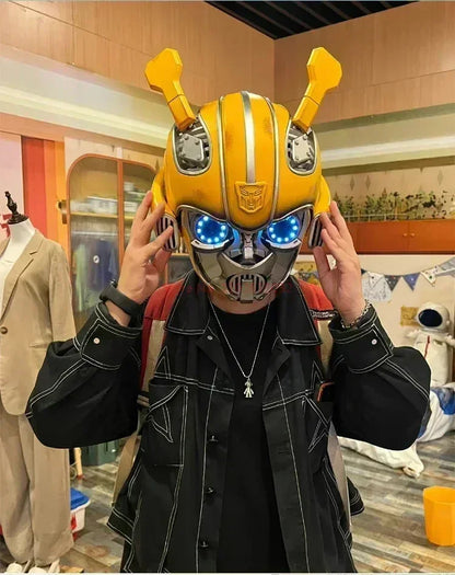 Marvel Avengers Iron Man Mk5 Helmet 1:1 Voice Control Mk50 Automatoc Cosplay With Led Light Electronic Close Ironman Helmet Gift