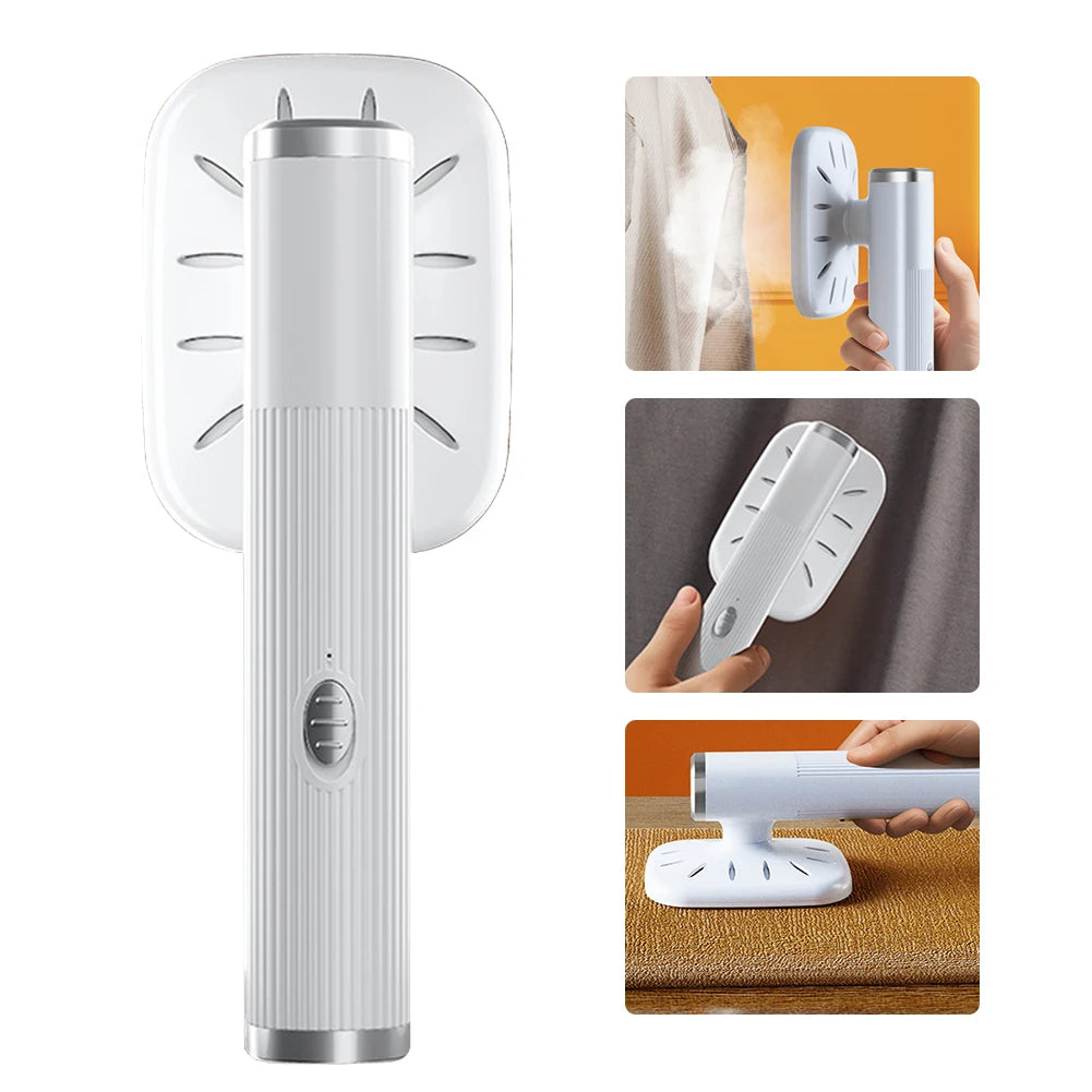 Portable Ironing Machine 360° Ironing Handheld Iron Steamer USB Powered Household Steam Iron for Fabric Clothes Ironing - Merit Sell