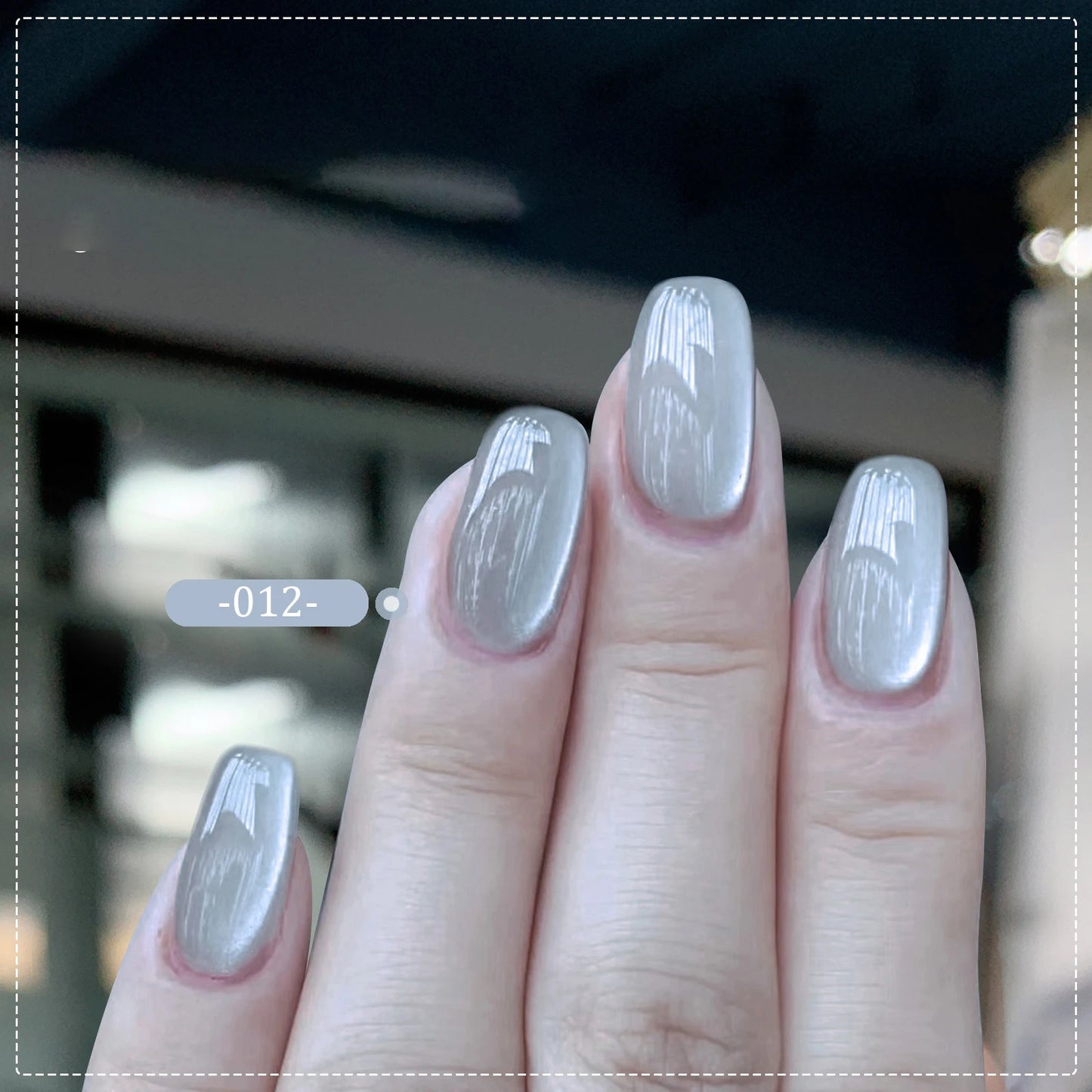 8ml Sparkling Water Light Cat Eye Gel Semi Permanent Soak Off Holographic Crystal Magnetic Gel Polish For Nail Art DIY Manicure