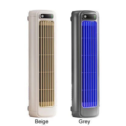 2000/1200mAh Portable Fan Electric Fan Air Conditioner Fan Quiet Wall Mount Desk Fan Tower Fan 3 Speed Rechargeable for Home