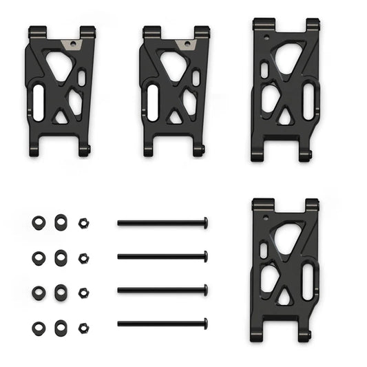Am-X12/Am-D12 Front And Rear Swing Arm Chassis, Rear Wing, Central Axis Assembly, Pull Rod Motor Seat, Chassis Gearbox
