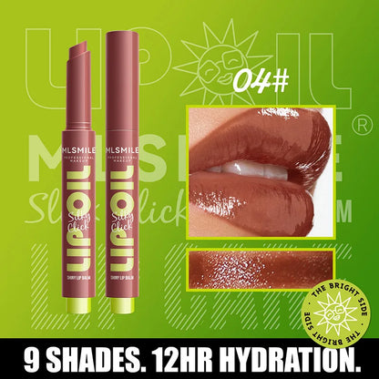 Jelly Solid Lip Gloss Make-up Hydrating Mirror Red Brown Lipstick Clear Moisturizing Lip Tint Nature Nude Lipstick Pen Cosmetics