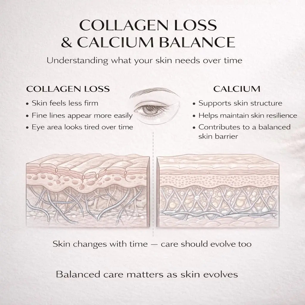 Care Skin Set with Calcium Multi Balm Stick – Gentle Firming & Moisture Routine for Smooth, Comfortable-Looking Skin, Daily Use