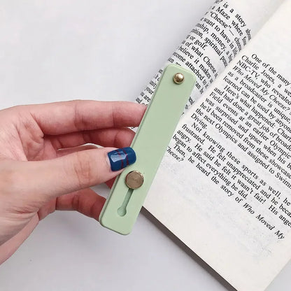Phone Stand Grip Candy Color Silicone Telescopic Finger Strap Mobile Phone Desktop Bracket Smartphone Support