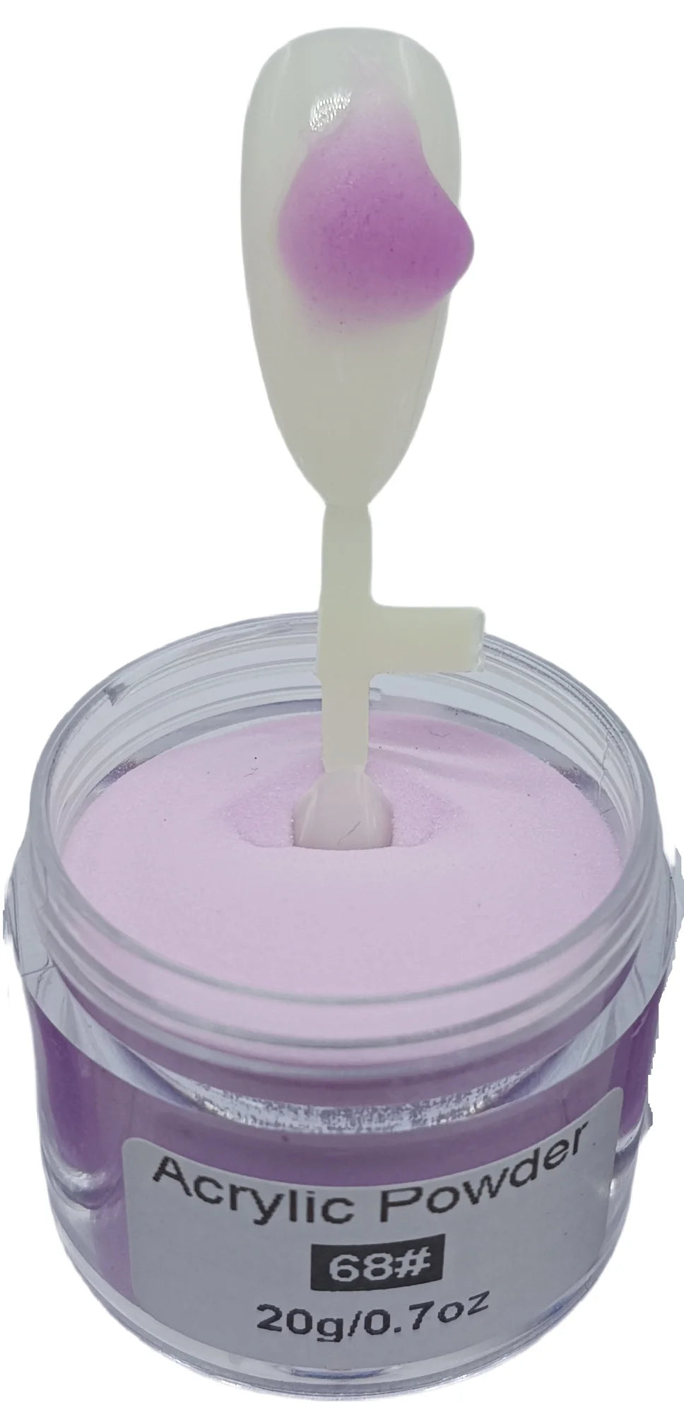 Acrylic Nail Powder Set: 4 Colors Clear Nude Pink White Acrylic Powder for Acrylic Nail Dipping Extension Carving