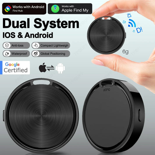 Google Find My Gps Tracker Android &IOS Dual System Smart Tag Gps Tracking Device Gps Locator Car Key Finder Bluetooth Label - Merit Sell