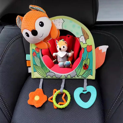 Car Seat Toys for Baby Infant Activity Center Carseat Toys Baby Crib Stroller Hanging Rattles Toys Baby Sensory Toys 0 12 Months