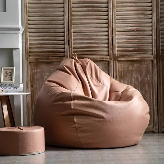 Modern Black Lazy Bean Bag Sofa Designer Nordic Cheap Lounges Lazy Bean Bag Sofa Individual Divano Soggiorno Home Furniture - Merit Sell