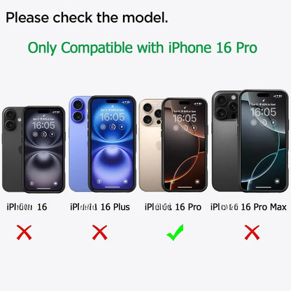 Power Case for iPhone 16 Pro Smart Battery Charger Case Battery Pack Rechargeable Power Bank External Battery Charging Cover