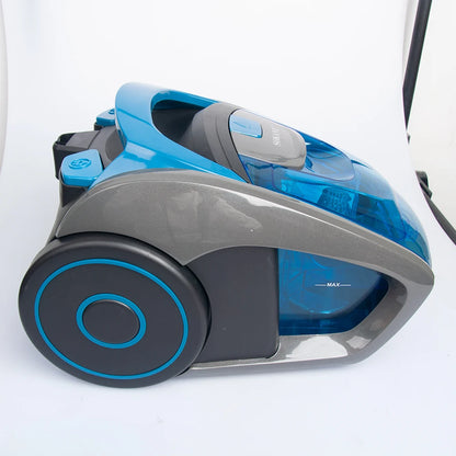 Houselin Bagless Canister 1.5L Vacuum Cleaner , Lightweight Vac for Carpets and Hard Floors, 2500-Watts, Blue