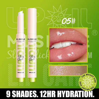 Jelly Solid Lip Gloss Make-up Hydrating Mirror Red Brown Lipstick Clear Moisturizing Lip Tint Nature Nude Lipstick Pen Cosmetics