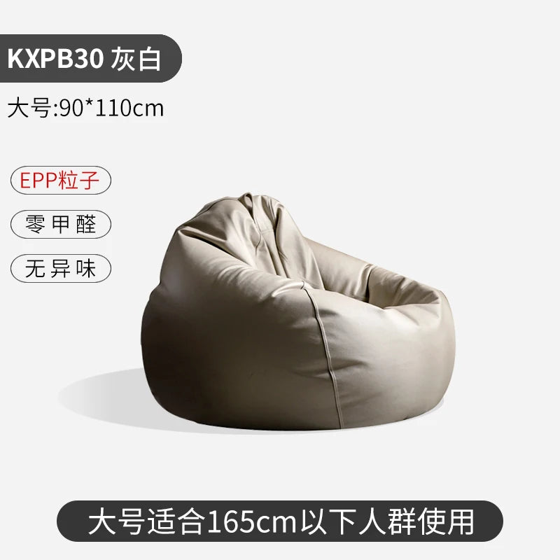 Modern Black Lazy Bean Bag Sofa Designer Nordic Cheap Lounges Lazy Bean Bag Sofa Individual Divano Soggiorno Home Furniture