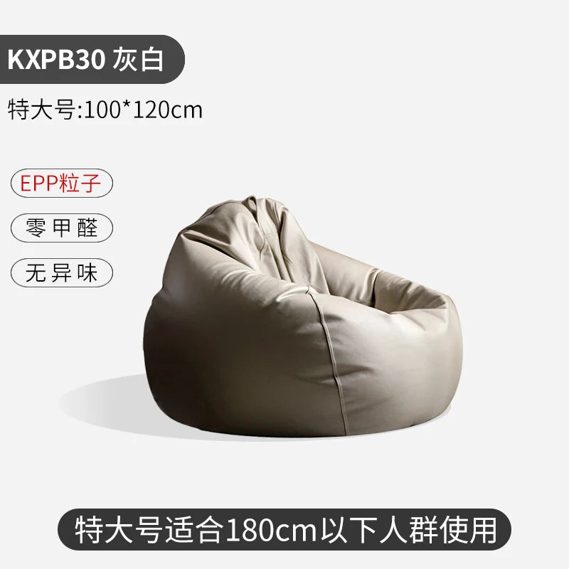 Modern Black Lazy Bean Bag Sofa Designer Nordic Cheap Lounges Lazy Bean Bag Sofa Individual Divano Soggiorno Home Furniture