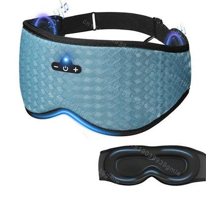 3D Eye Mask Music Play Sleeping Headphones with Built-In Hd Speaker Mask for Sleep Headphones Bluetooth ﻿breathable Eye Shield