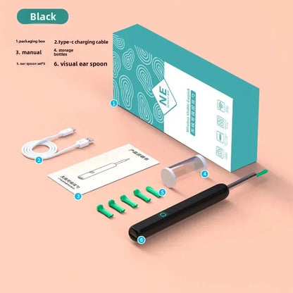 Wireless WiFi Ear Pick Otoscope Camera Borescope Luminous Ear Wax Cleaning Teeth Oral Inspection Health Care Ear Cleaner Tool