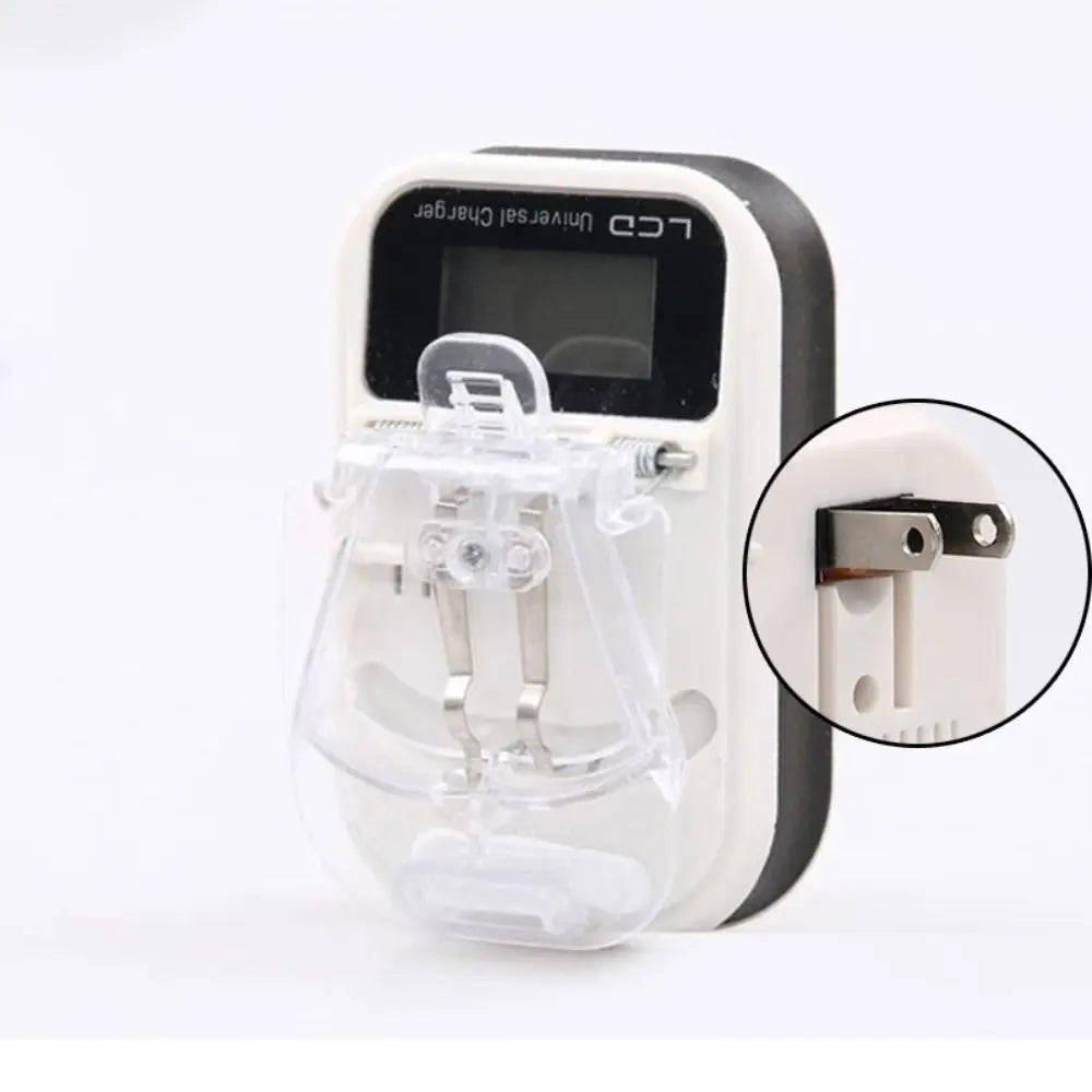Phone Battery Portable with LCD Indicator Screen Phone Accessories USB Adapter Battery Charger Universal Charger Charging Dock