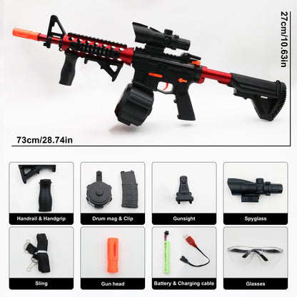 High-Performance Water Gel Ball Blaster,Electric Ball Blaster Toy Gun  - Safe Outdoor Fun for Kids & Adults(Bullets Excluded)