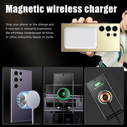 2025 HOT S26 Ultra 7.3HD Global Edition Original Smart Dual Card 7800mAh Battery Facial The phone case is used for