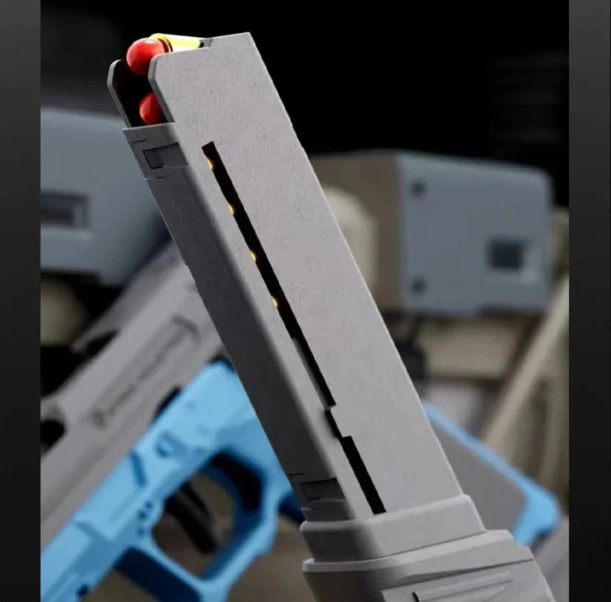 Sig17 Throwing Shell Toy Gun With Target Laser M9a3 Soft Bullet Airsoft Pistol Outdoor Sports CS Game Weaponfor Children Gift - Merit Sell