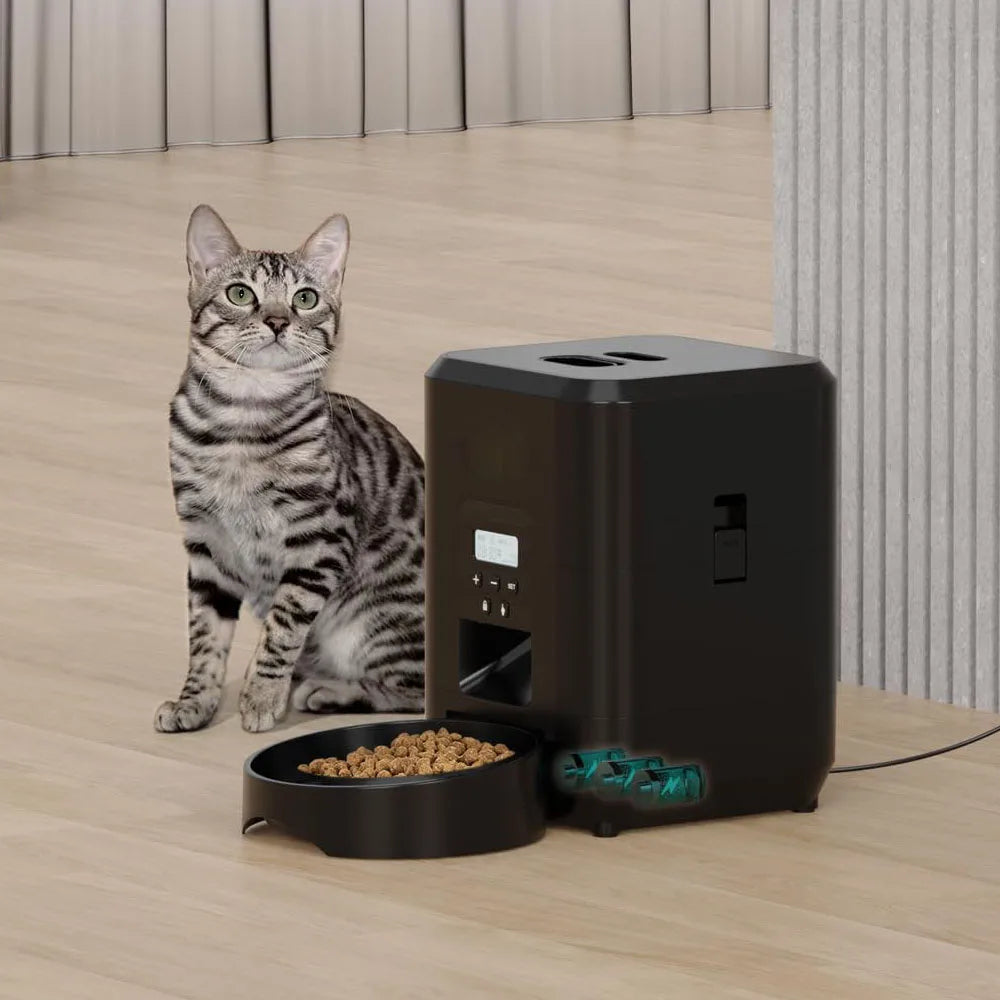 Smart Pet Feeder Automatic Cat Feeder Dog Slow Food Machine With Timed Quantitative Automatic Cat Food Dispenser Cat Dog Bowl - Merit Sell