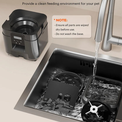 Smart Pet Feeder Automatic Cat Feeder Dog Slow Food Machine With Timed Quantitative Automatic Cat Food Dispenser Cat Dog Bowl - Merit Sell