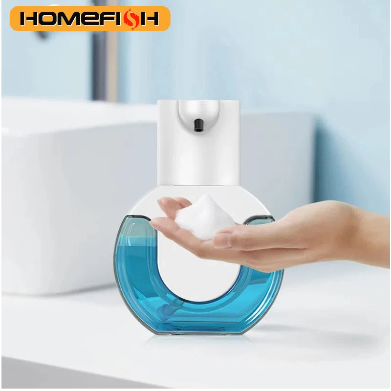 Smart Soap Dispenser 420ml Touchless Motion Sensor Washing Hand Device Wall-Mounted Liquid Soap Dispenser Liquid/Foam Model - Merit Sell