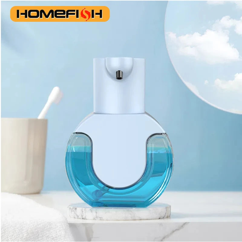 Smart Soap Dispenser 420ml Touchless Motion Sensor Washing Hand Device Wall-Mounted Liquid Soap Dispenser Liquid/Foam Model - Merit Sell