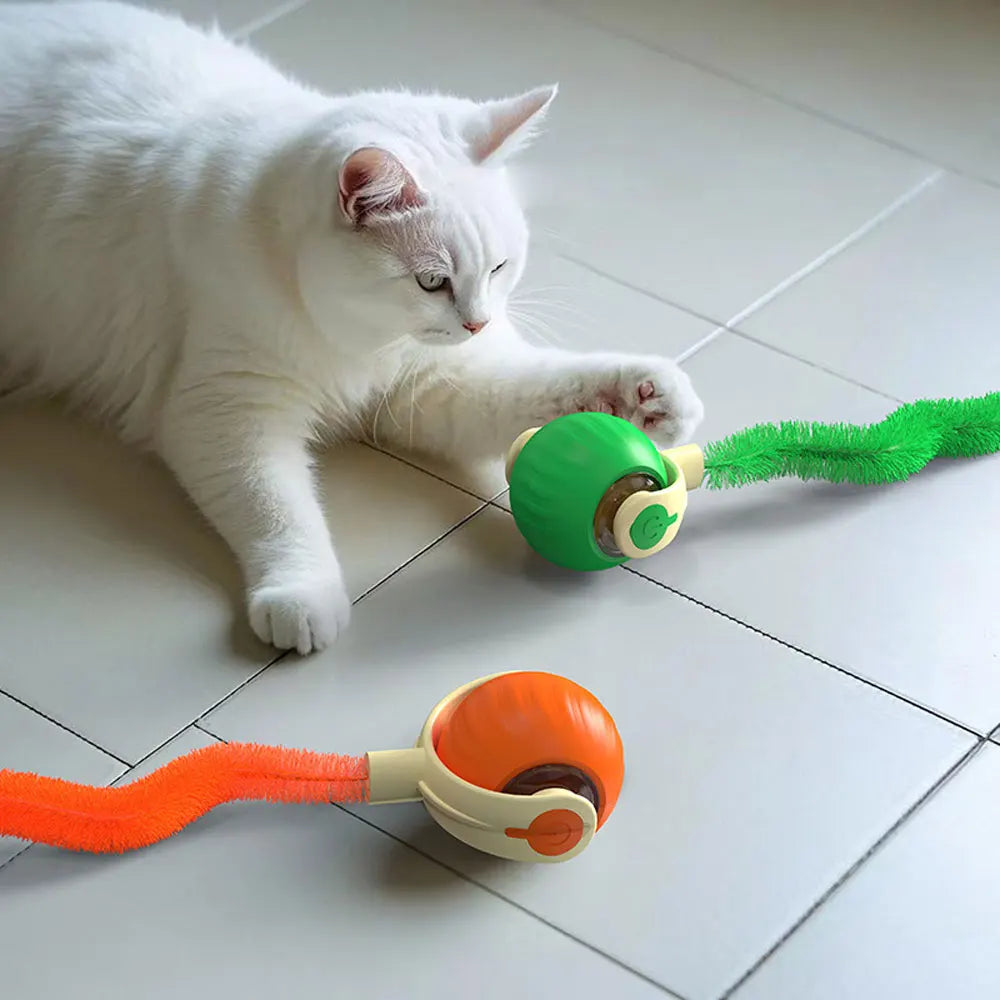 Speedy Tail 2.0,Speedy Tail Cat Toy, Interactive Toy,Smart Cat Rolling Ball - Merit Sell