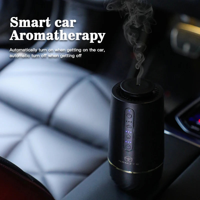 Starry Sky Top Car Air Freshener Perfume Aroma Diffuser Home Flavoring USB Charging Aluminum Alloy Three 5ML Essential Oil Gifts - Merit Sell