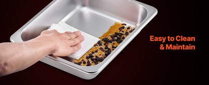 SucceBuy 8 Qt 4 Pack Chafing Dish Buffet Set Stainless Steel Chafer with 2 Full Size and 4 Half Size Pans Catering Warmer Server - Merit Sell